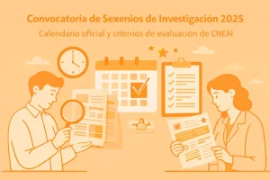 Convocatoria de Sexenios de Investigación 2025: calendario oficial y guía práctica de los criterios de evaluación CNEAI